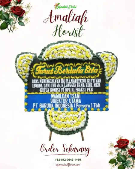 Papan Bunga Duka Ballroom Wedding Rancamaya